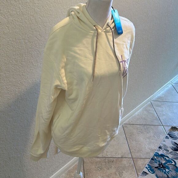 Allbirds unisex M R&R Hoodie Sweatshirt White Tread Lighter Graphic Loungewear - Picture 8 of 12